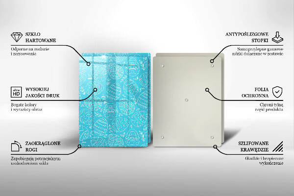 Cache plaque de cuisson Thème de Pâques