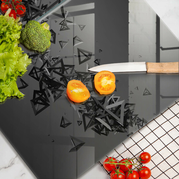 Cache plaque de cuisson Formes 3D abstraites
