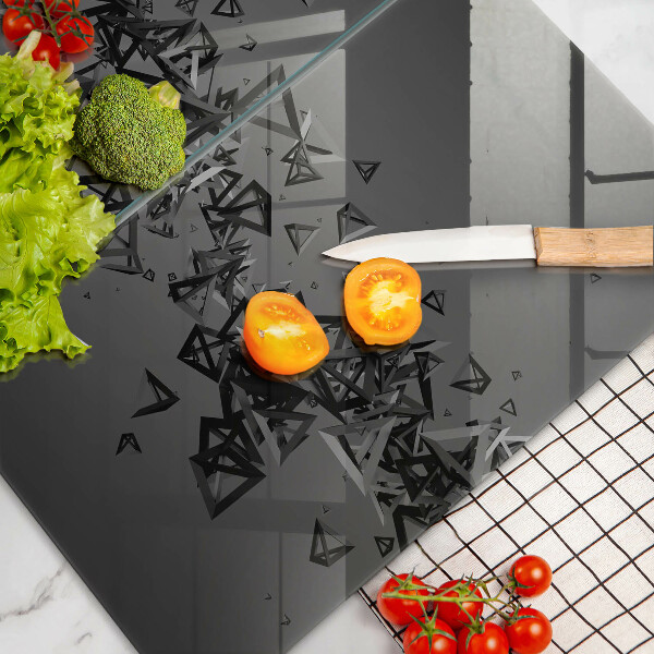 Cache plaque de cuisson Formes 3D abstraites