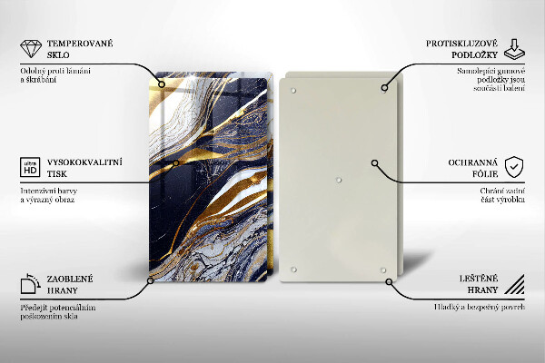 Protection plaque induction Abstraction colorée