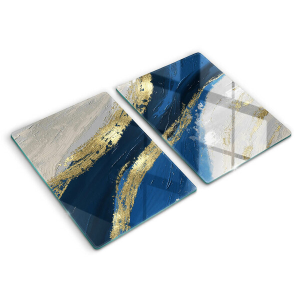 Protection plaque induction Texture avec de l'or