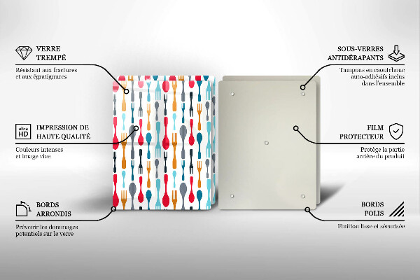 Protection plaque induction Illustration de cuillère