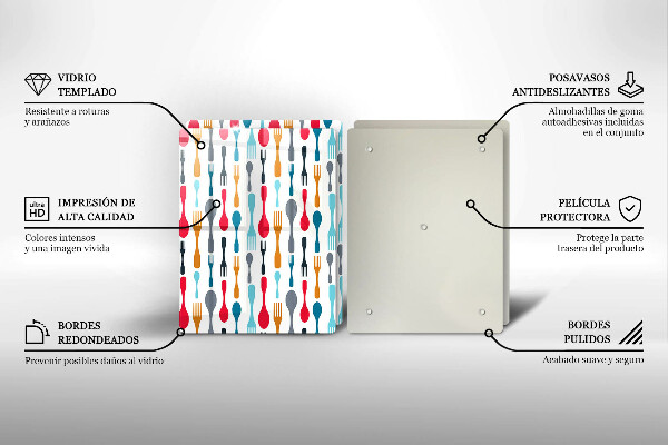 Protection plaque induction Illustration de cuillère