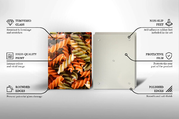 Protection plaque induction Pâtes fusilli