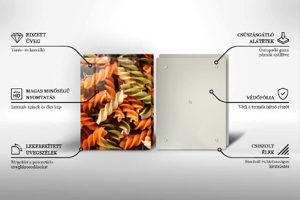 Protection plaque induction Pâtes fusilli