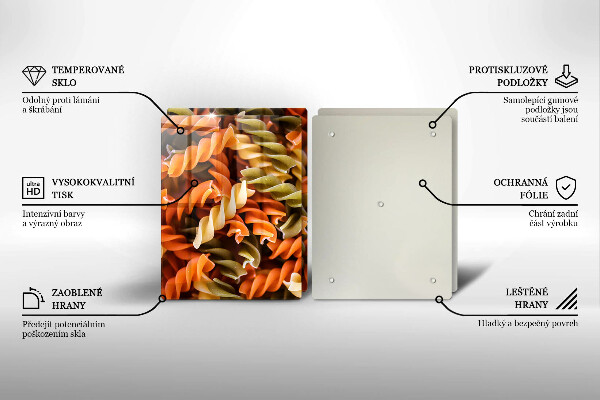 Protection plaque induction Pâtes fusilli