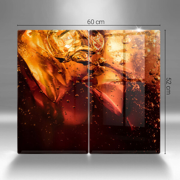 Protection plaque induction Boisson au cola avec de la glace