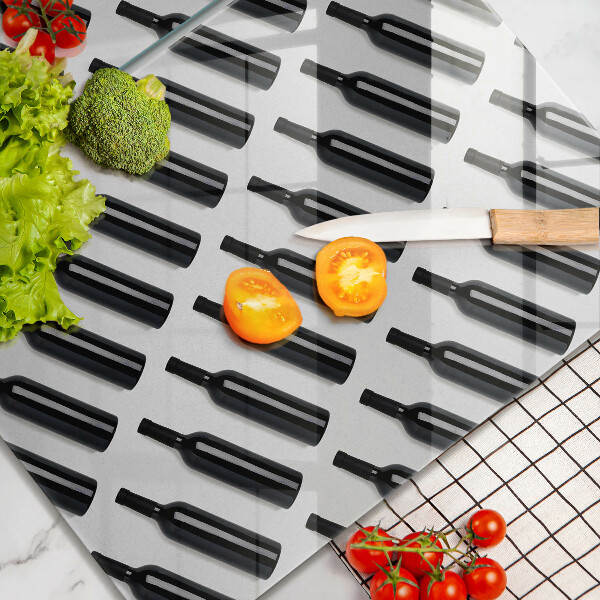 Protection plaque induction Bouteilles de vin noir