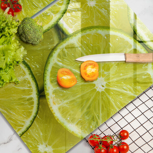 Protection plaque induction Tranches de citron vert