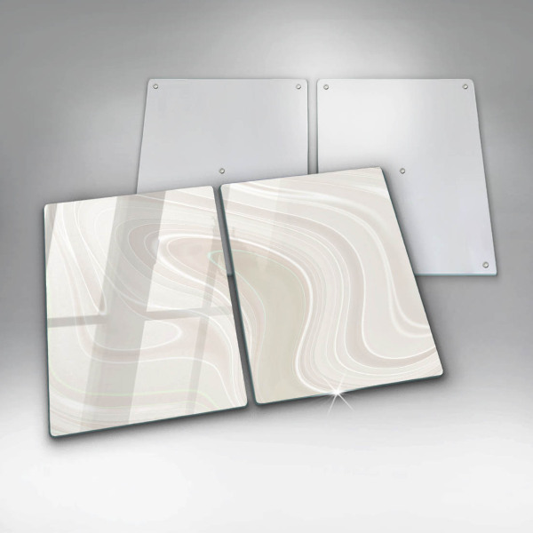 Protection plaque induction Texture crémeuse