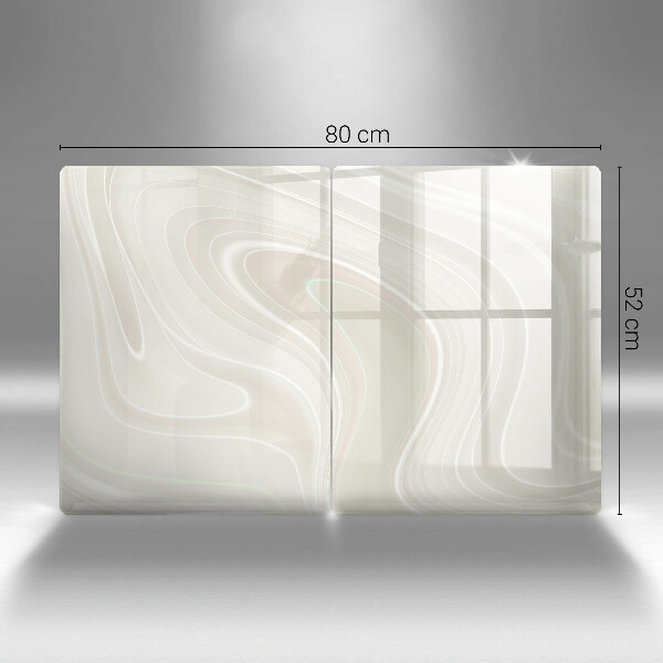 Protection plaque induction Texture crémeuse