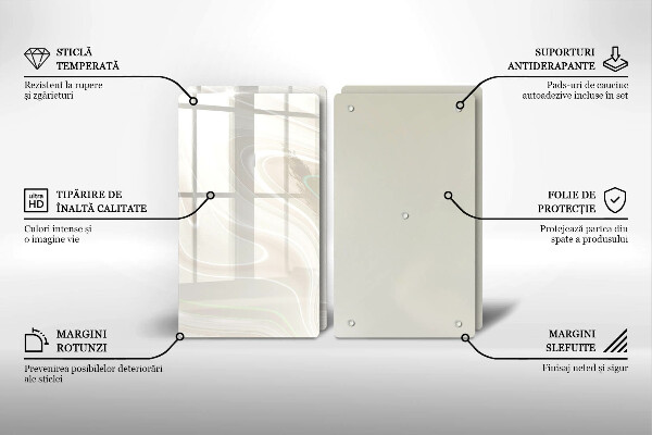 Protection plaque induction Texture crémeuse