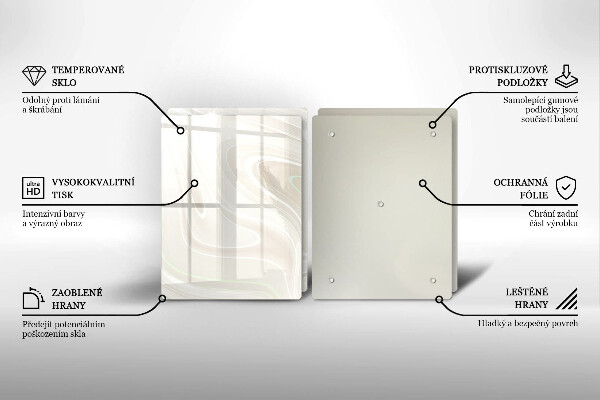 Protection plaque induction Texture crémeuse