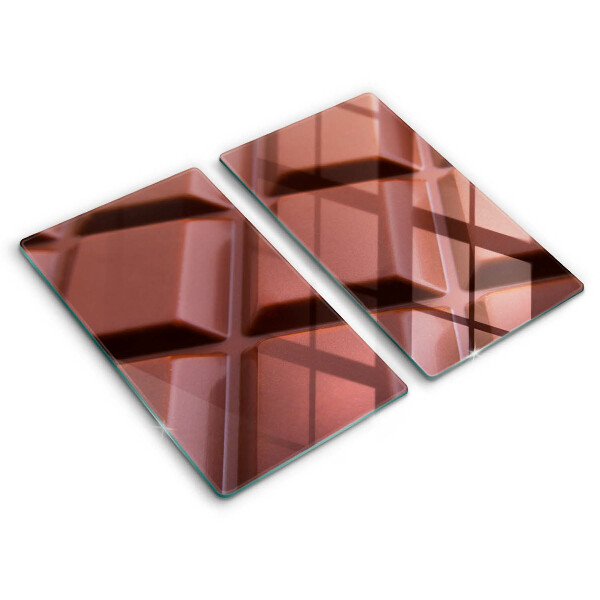 Protection plaque induction Cubes de chocolat