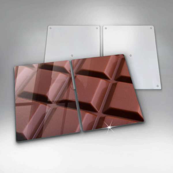 Protection plaque induction Cubes de chocolat