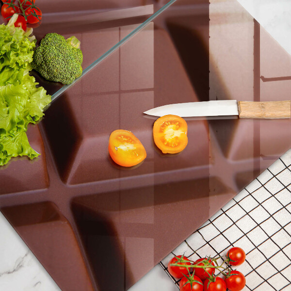 Protection plaque induction Cubes de chocolat