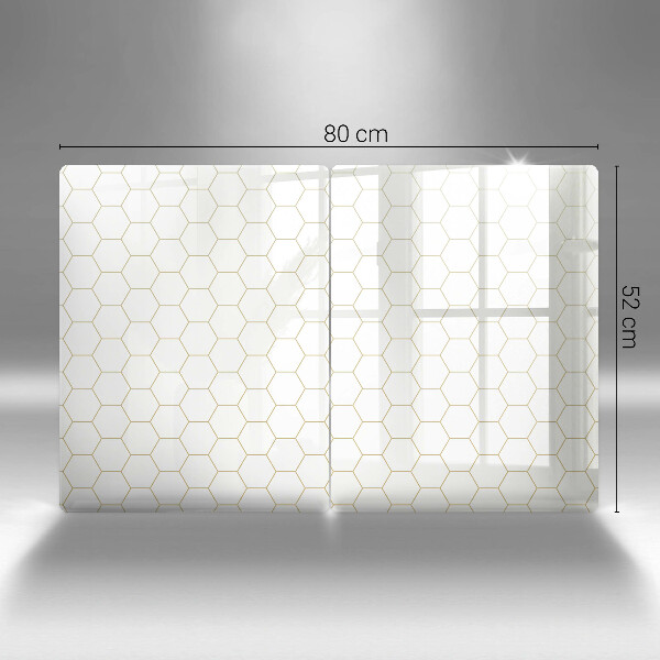 Protection plaque induction Motifs abstraits