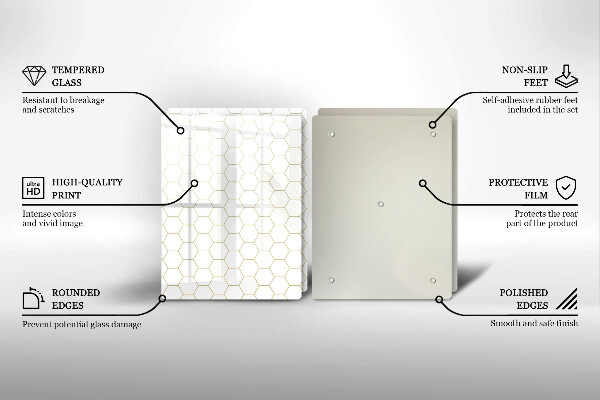 Protection plaque induction Motifs abstraits