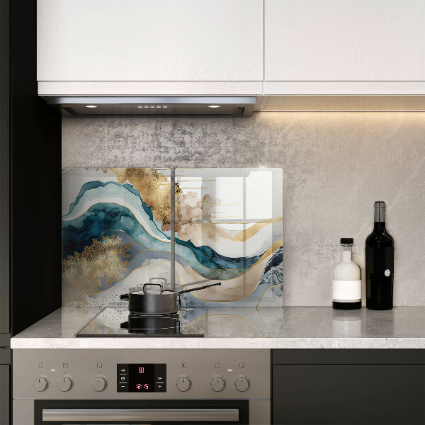 Protection plaque induction Marbre coloré