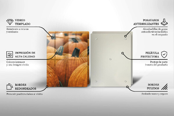 Protection plaque induction Citrouilles