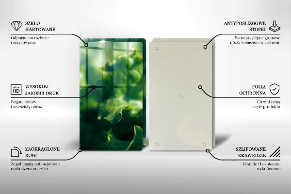 Protection plaque induction Feuilles de laitue