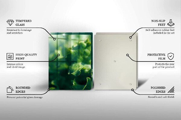 Protection plaque induction Feuilles de laitue