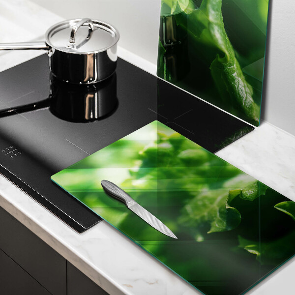 Protection plaque induction Feuilles de laitue