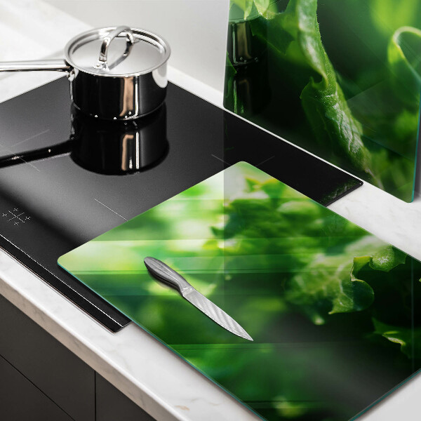 Protection plaque induction Feuilles de laitue