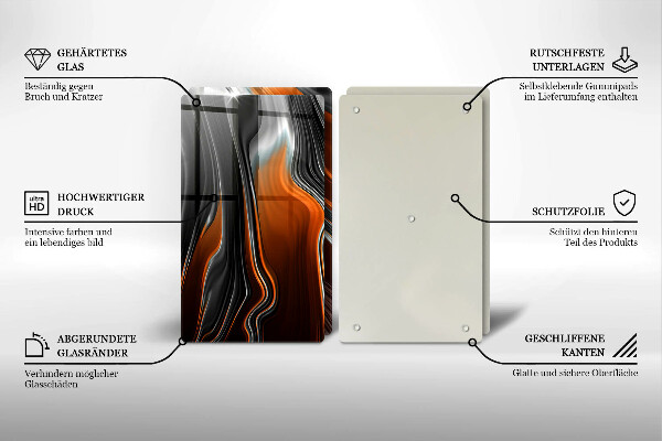 Protection plaque induction Modèle abstrait