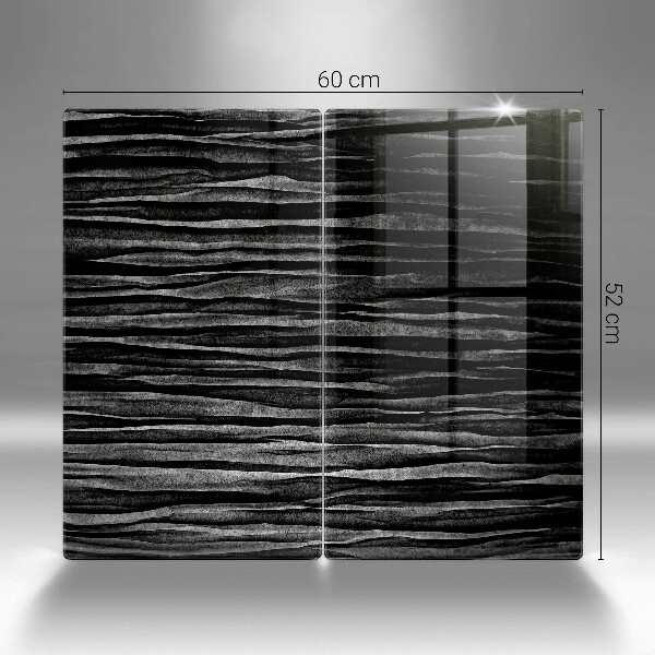 Protection plaque induction Abstraction noire