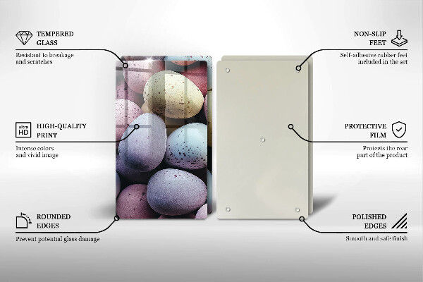 Protection plaque induction œufs de Pâques