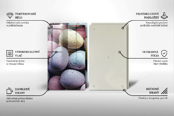 Protection plaque induction œufs de Pâques