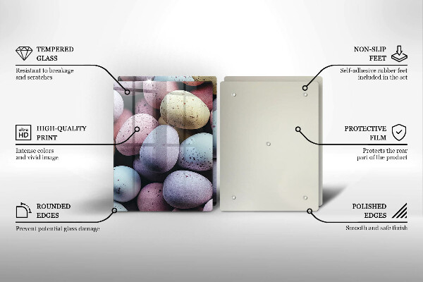 Protection plaque induction œufs de Pâques