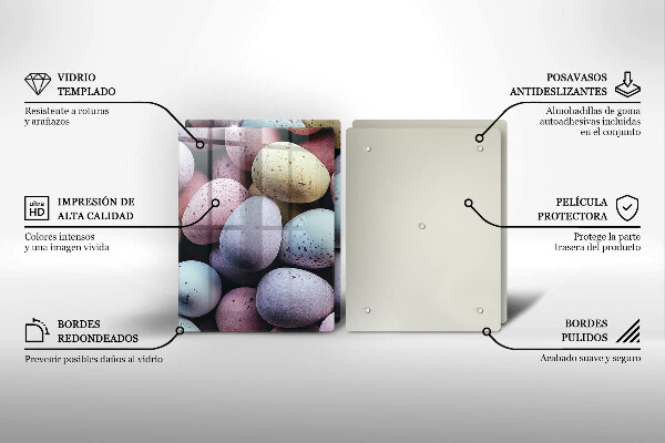 Protection plaque induction œufs de Pâques