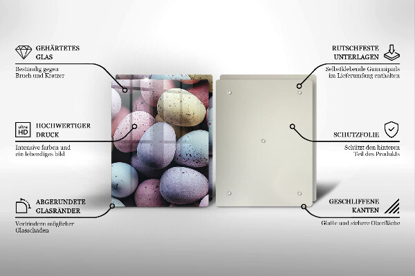 Protection plaque induction œufs de Pâques