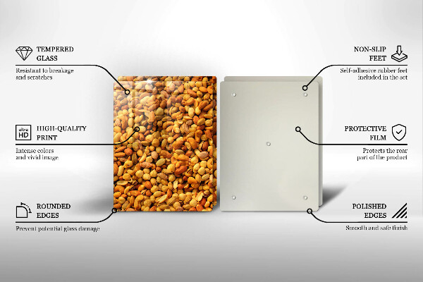 Protection plaque induction Mélange de noix