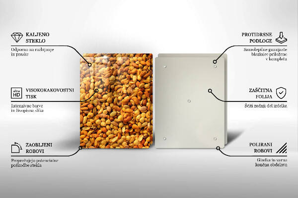 Protection plaque induction Mélange de noix