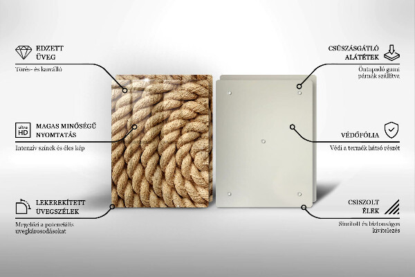 Protection plaque induction Corde enroulée