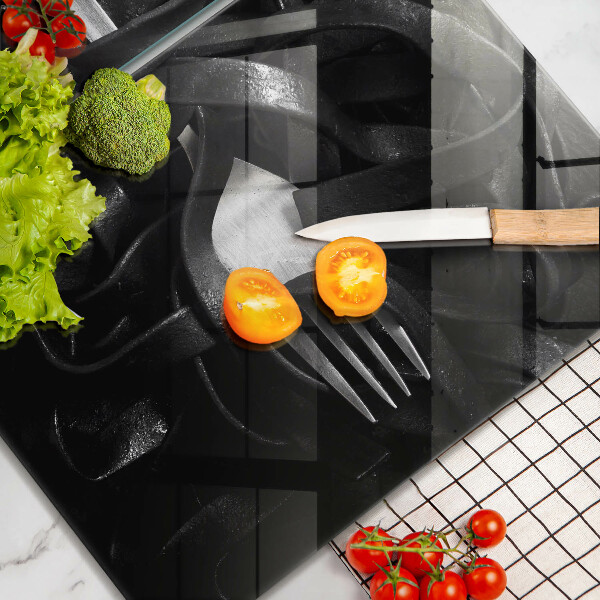 Protection plaque induction Pâtes tagliatelles noires