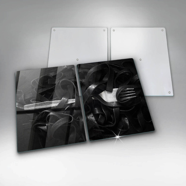 Protection plaque induction Pâtes tagliatelles noires