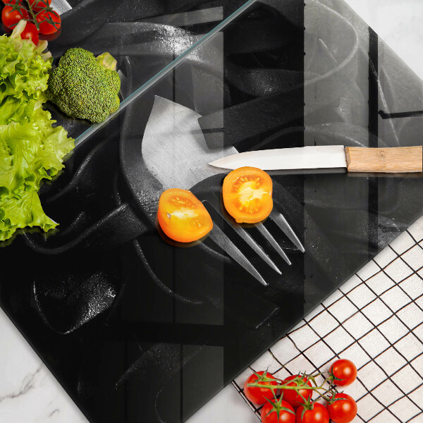 Protection plaque induction Pâtes tagliatelles noires