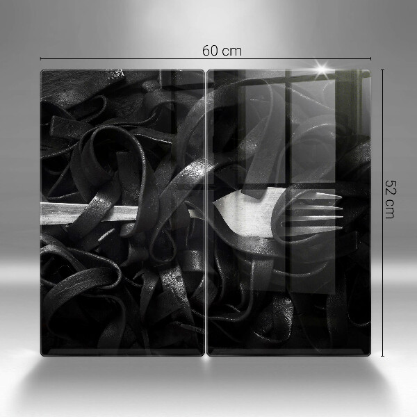 Protection plaque induction Pâtes tagliatelles noires