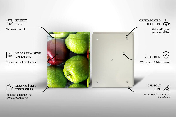 Protection plaque induction Pommes juteuses