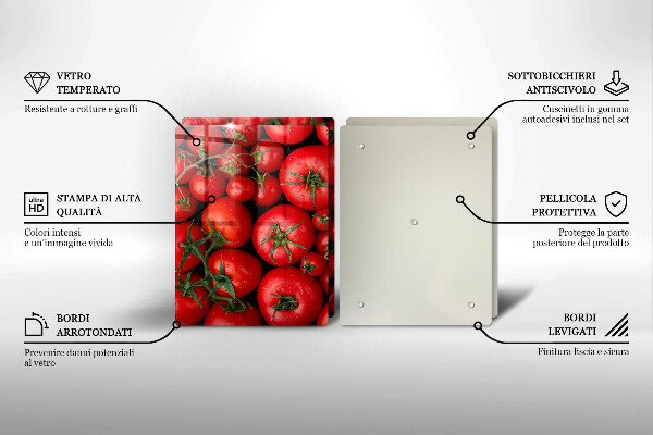 Protection plaque induction Tomates
