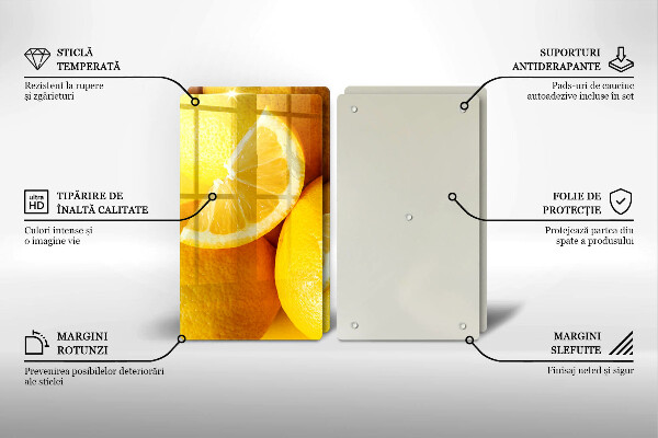 Protection plaque induction Citrons juteux