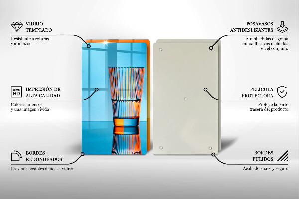 Protection plaque induction Deux verres d'eau