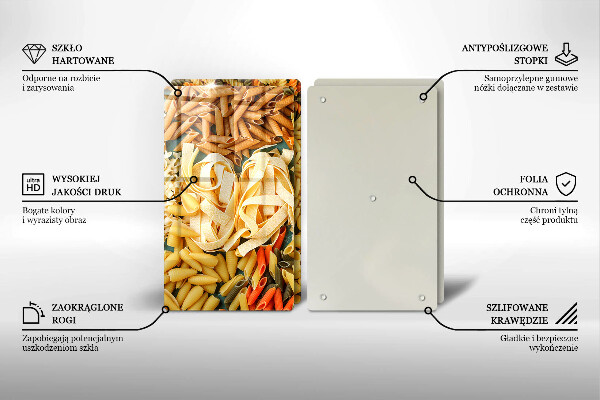 Protection plaque induction Différents types de pâtes