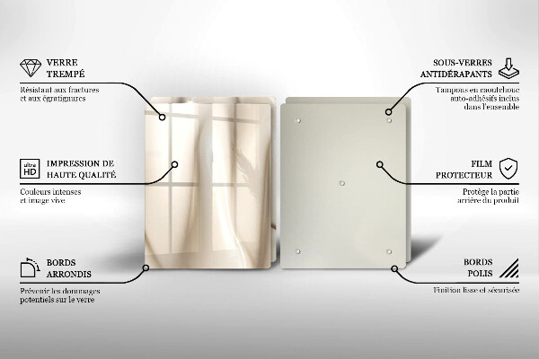 Protection plaque induction Glace crémeuse