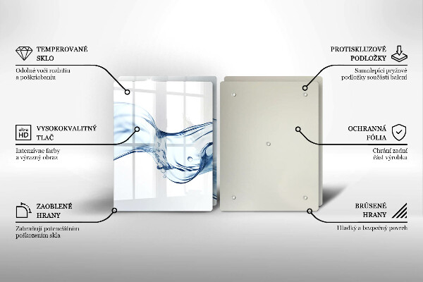 Protection plaque induction Eau cristalline