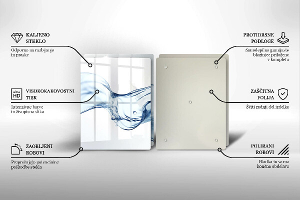 Protection plaque induction Eau cristalline